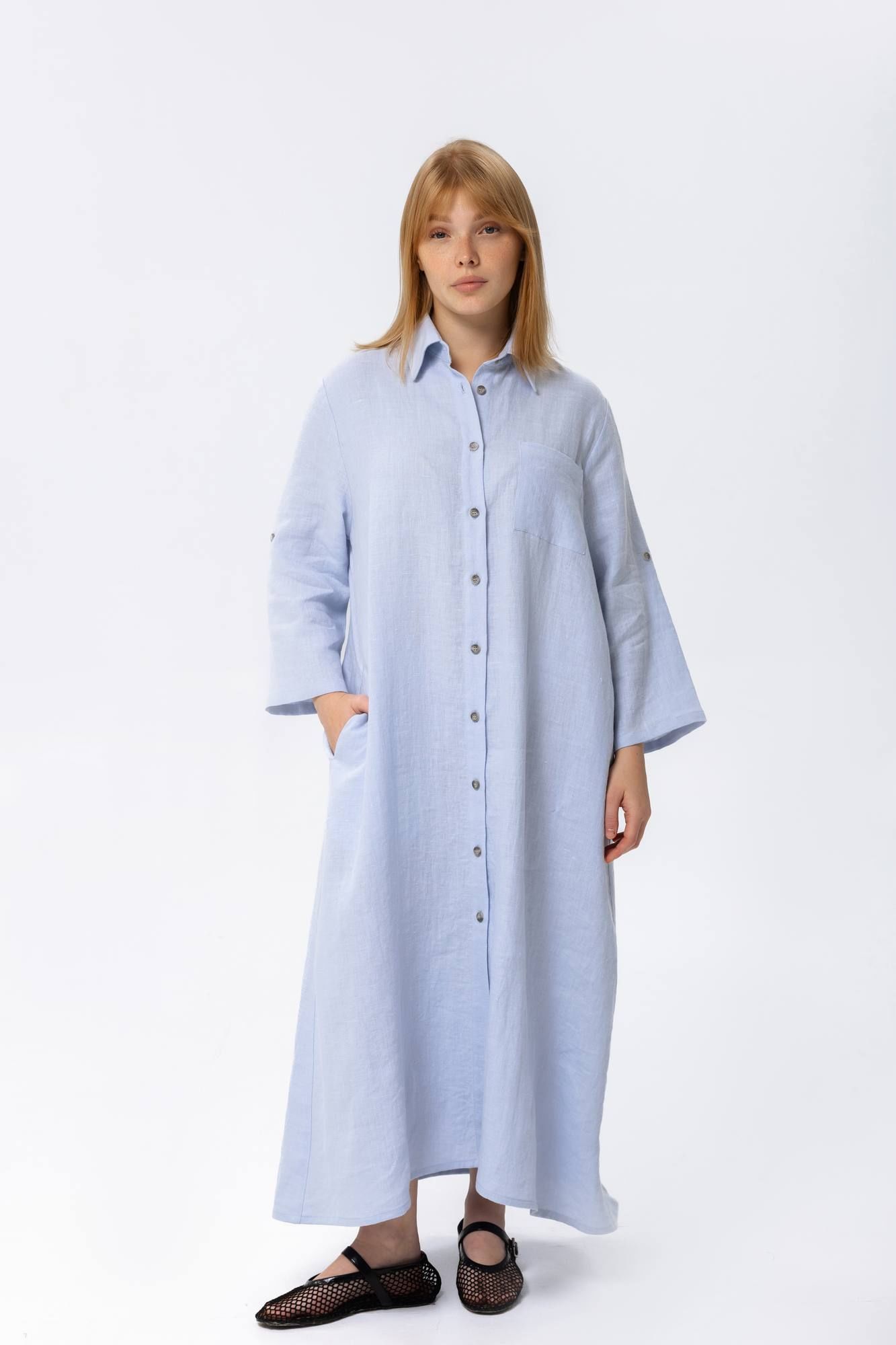 Платья SHLOMO 4-1 голубой