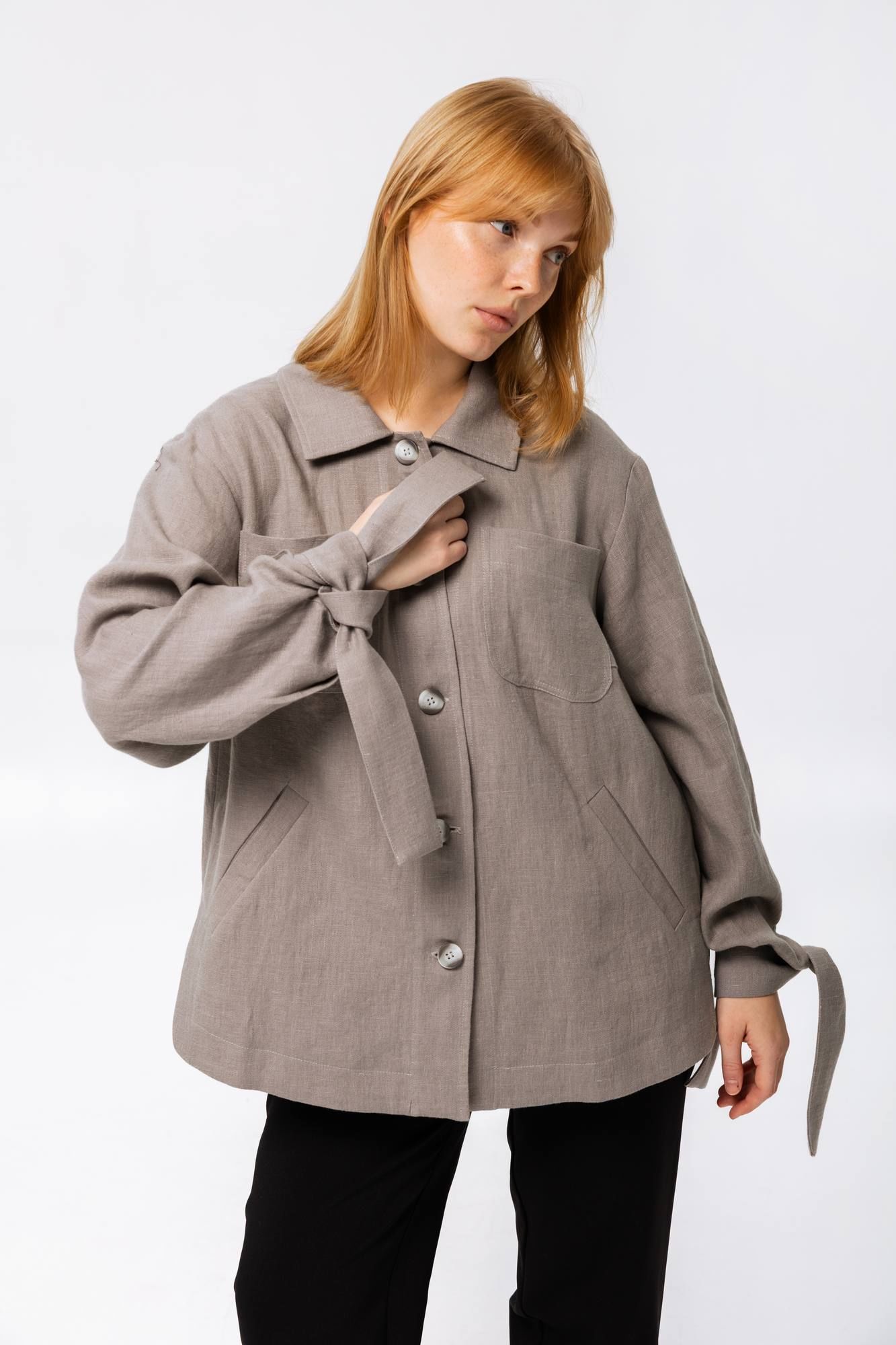 Куртки SHLOMO 9-2 серый