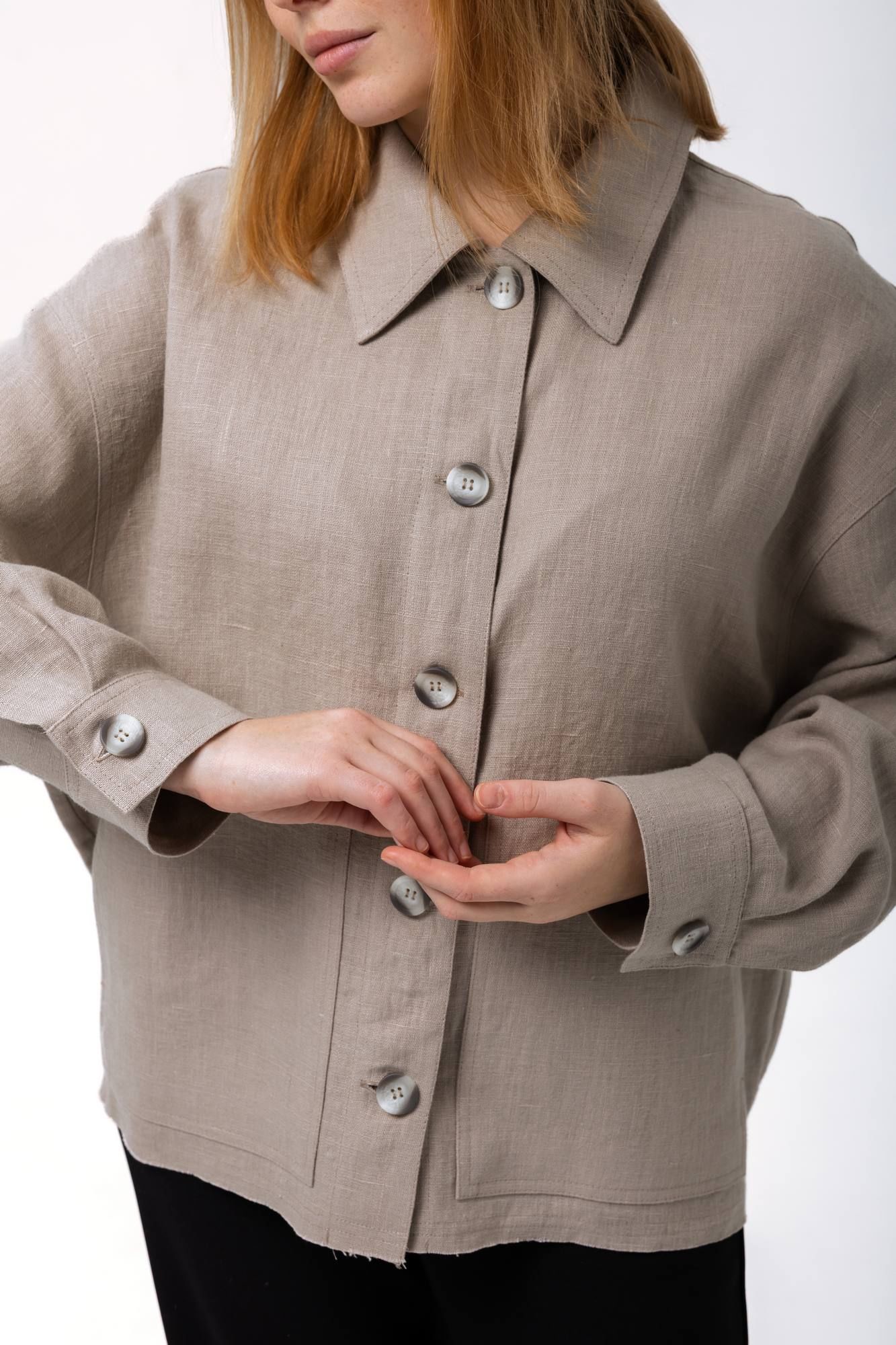 Куртки SHLOMO 9-6 серый