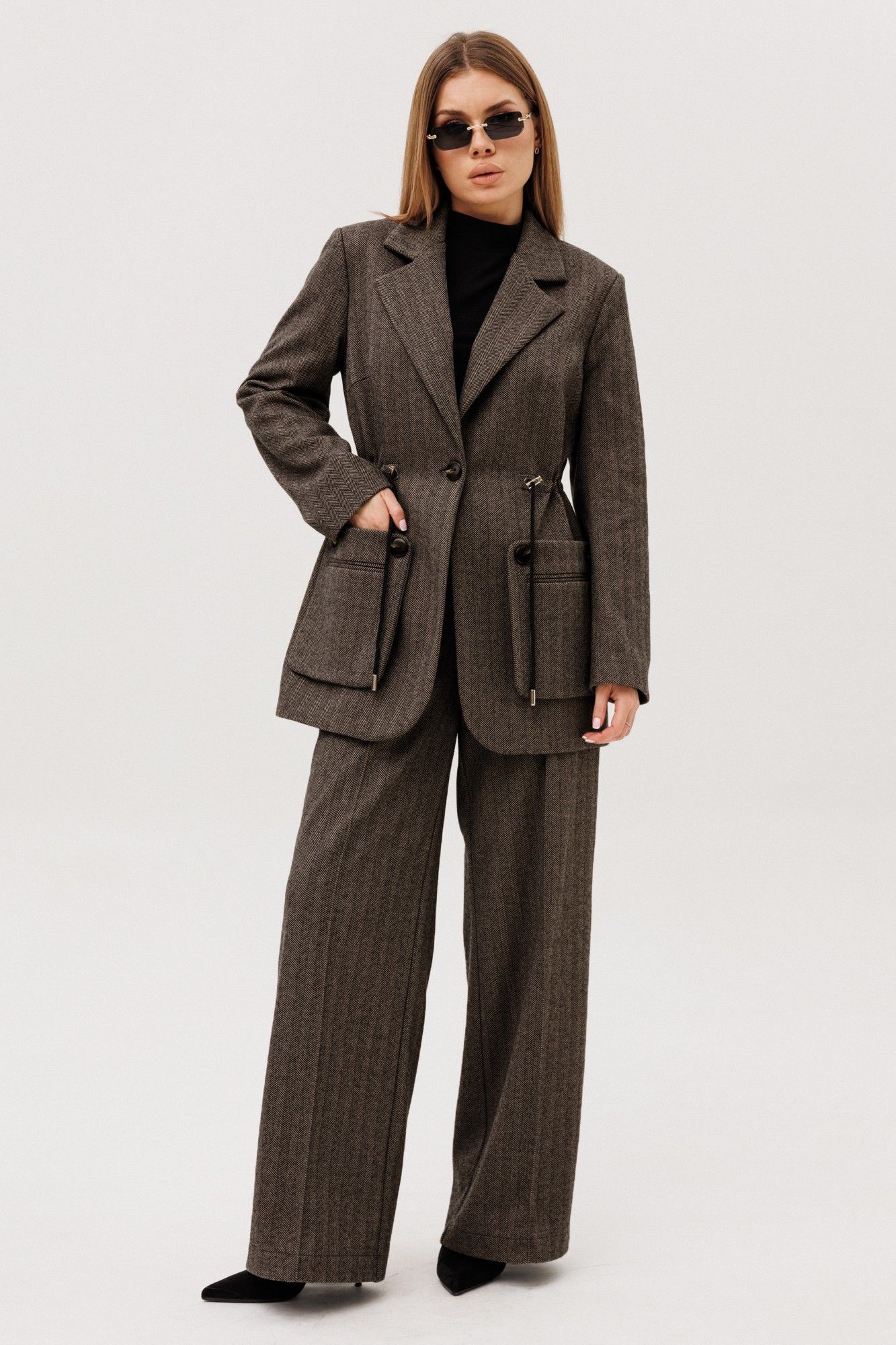 Жакеты Amberа Style 1134 коричневый