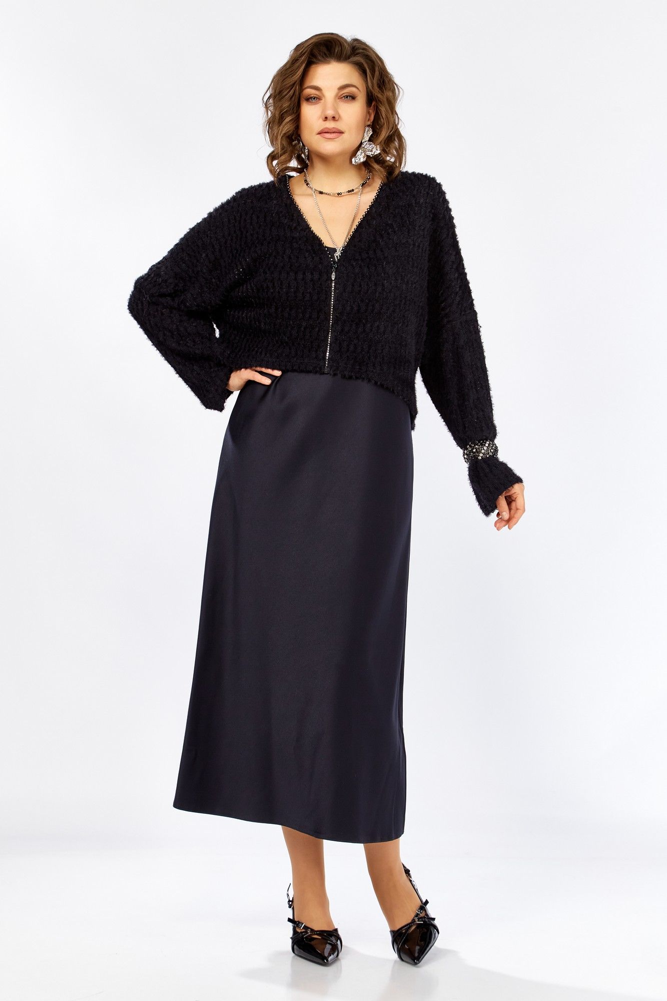 Комплекты с платьем Lady Secret 25310 черный/синий