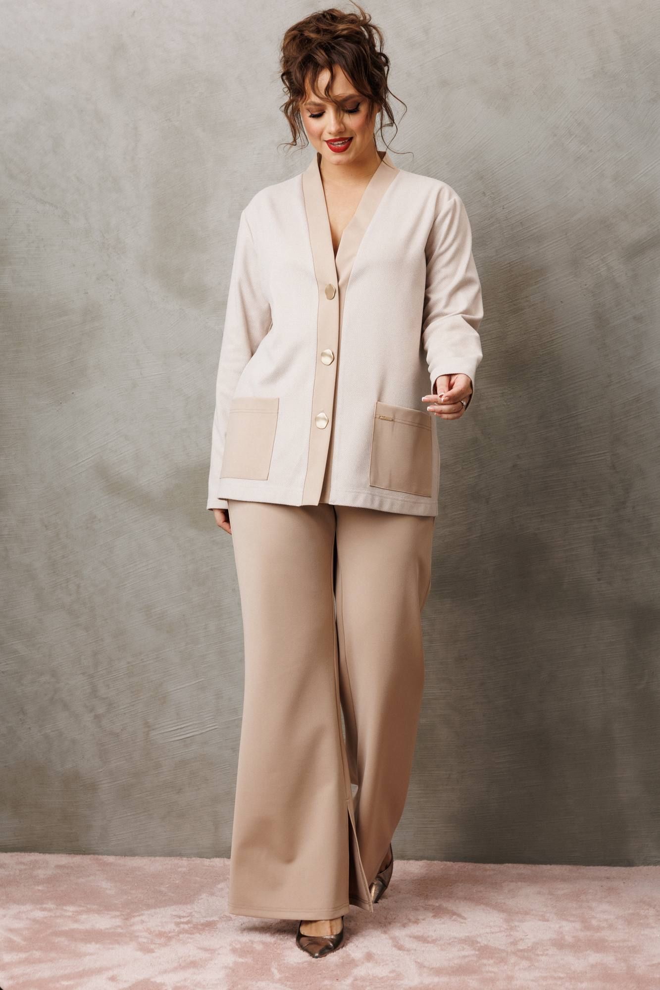 Брючные костюмы Anastasia 1290.1 капучино