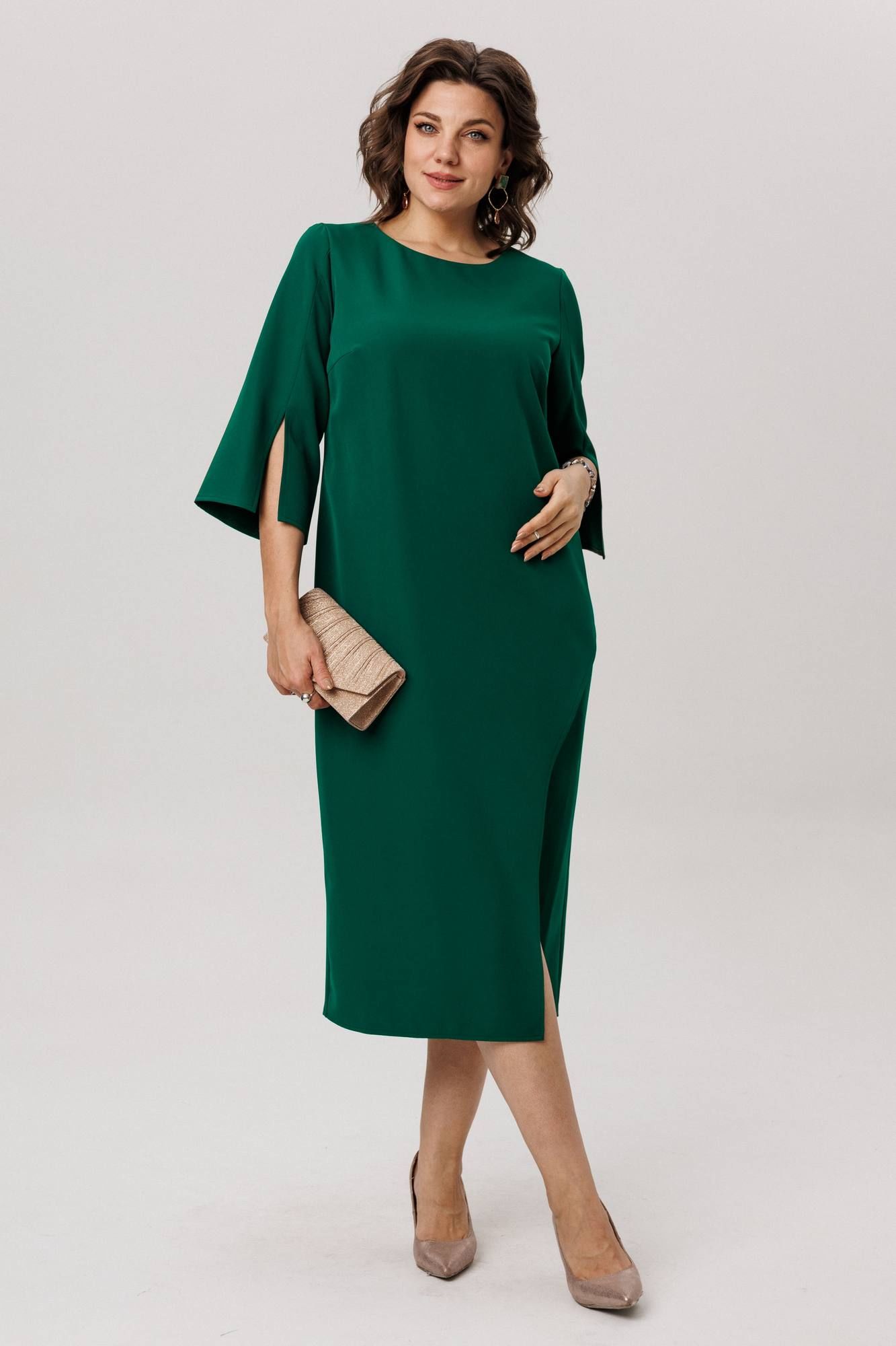 Платья Anelli 1786 изумрудный_ангел