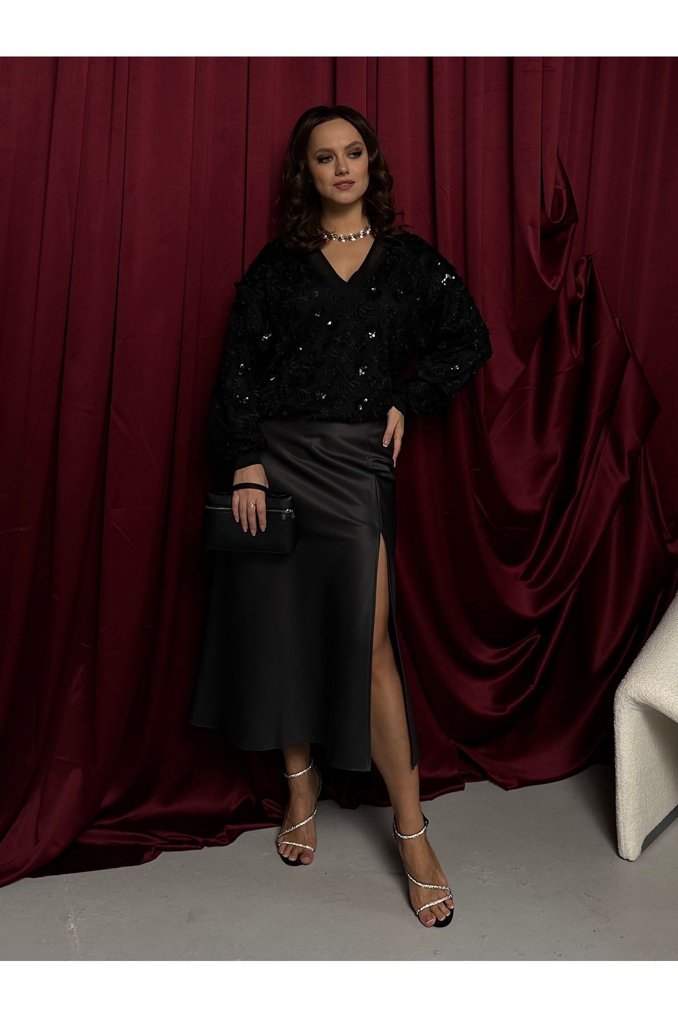 Юбки Condra 12096 графит