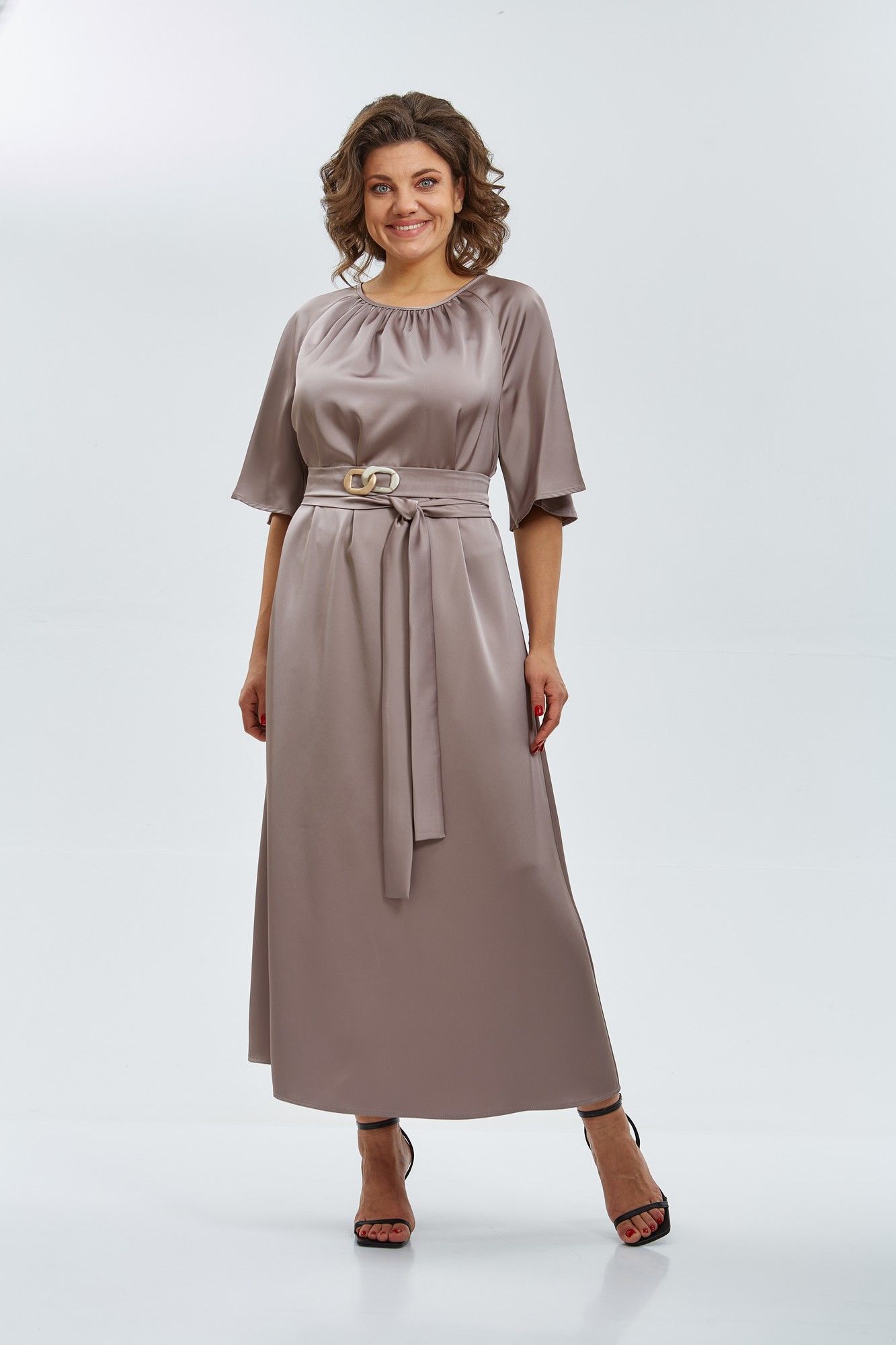 Платья Rishelie 975 бежевый