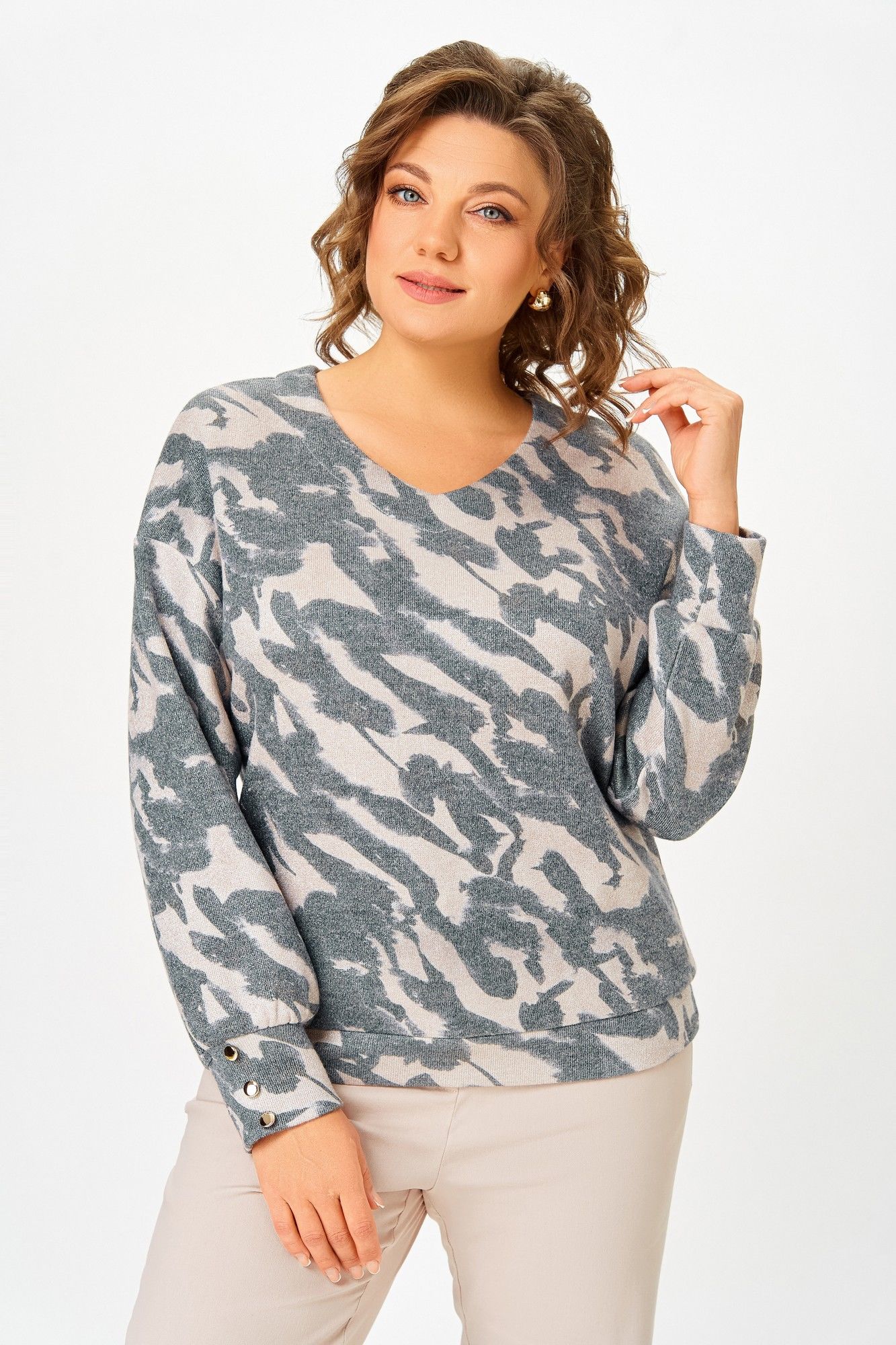 Джемперы Swallow 800.9 серо-бежевый