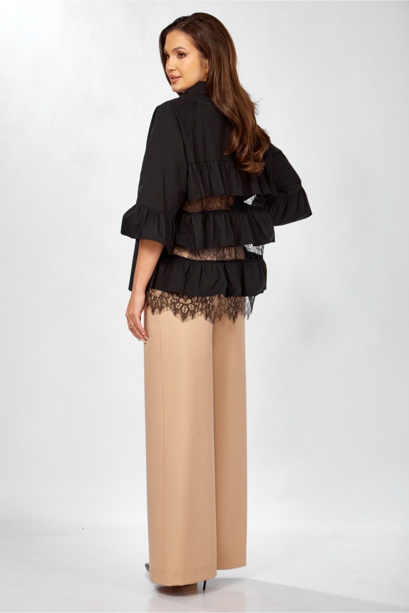 Комплекты брючные ZigzagStyle 625 черный+бежевый