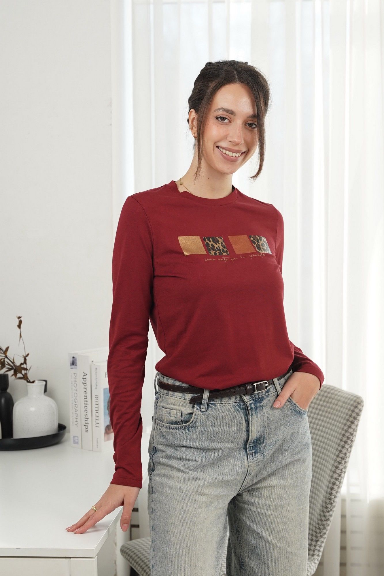 Джемперы Купалинка 668243.158-164 бордовый