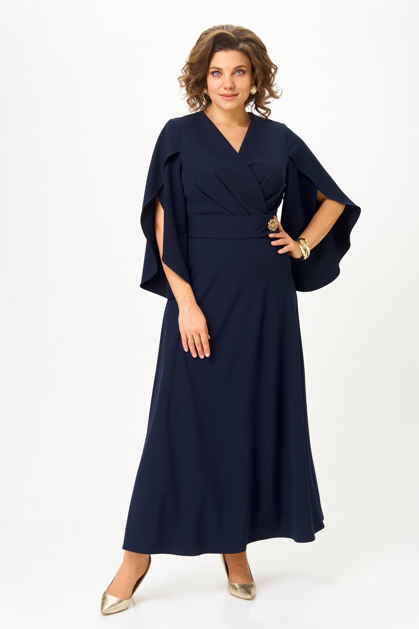 Платья ANASTASIA MAK 1309 синий