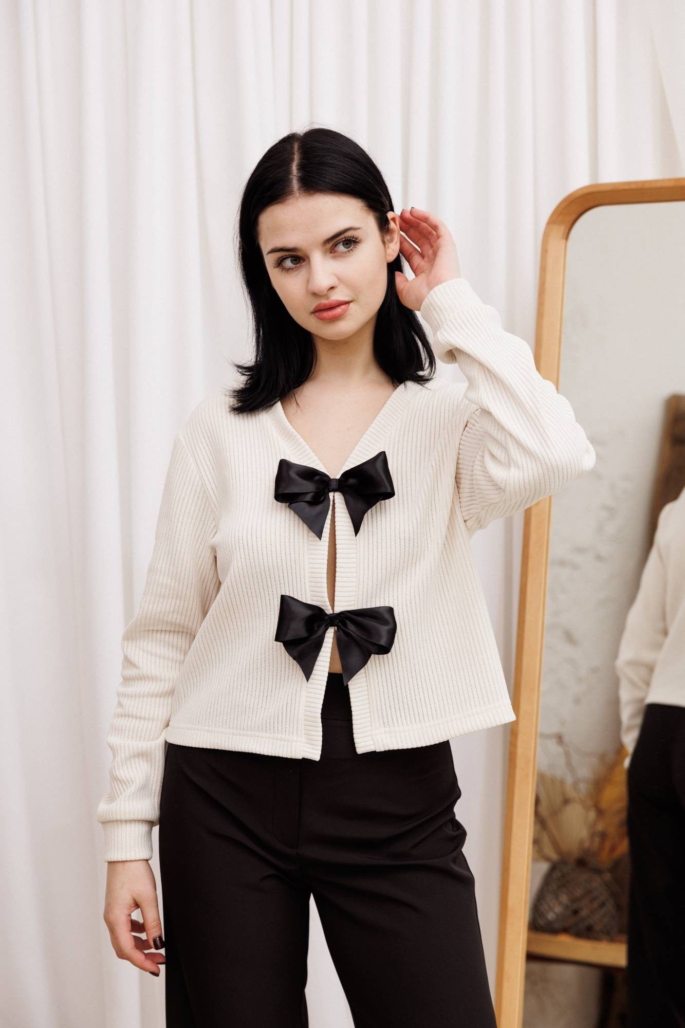 Кофты AVEEVA 55477 молочный