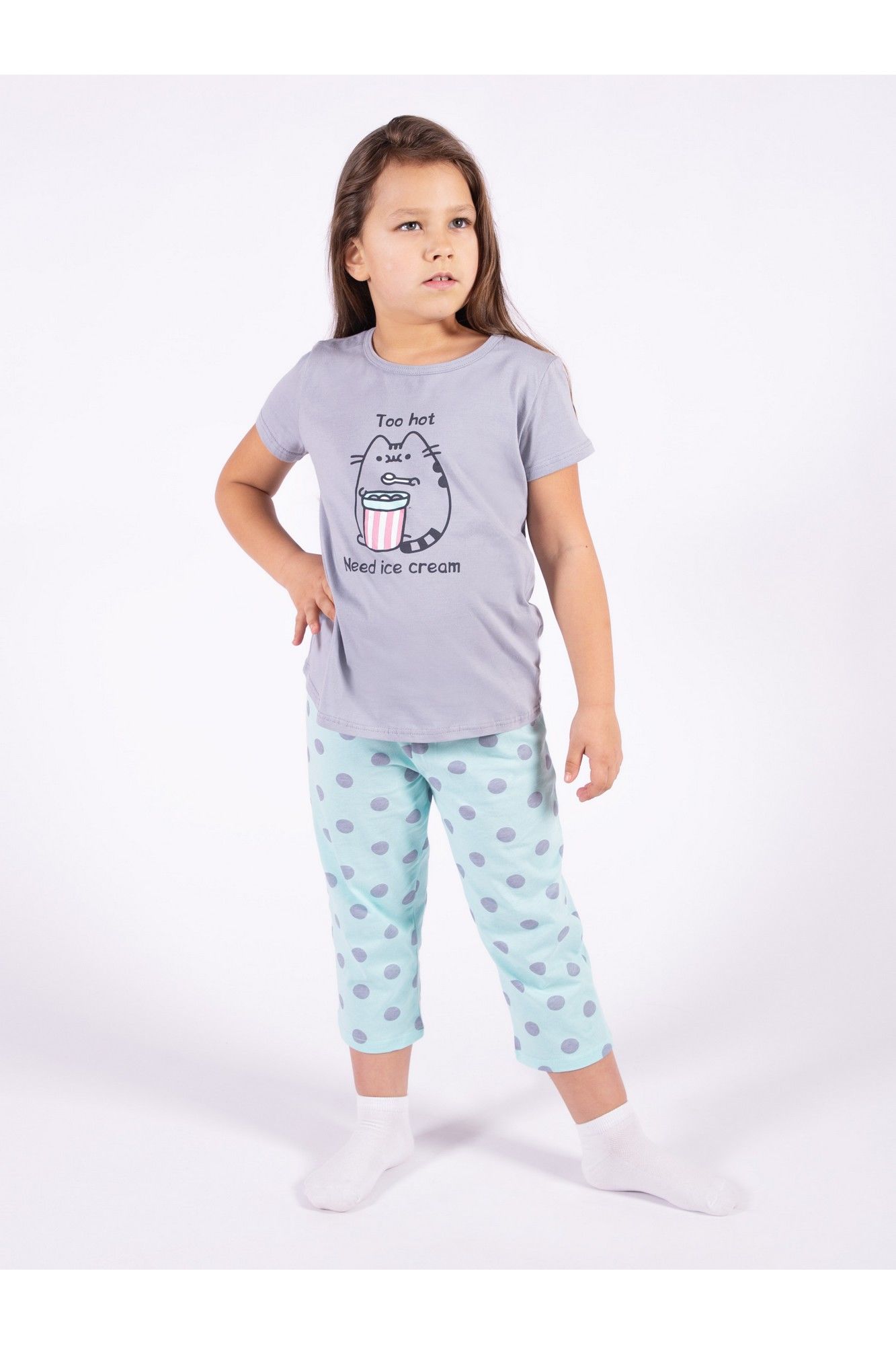 Пижамы 8 Марта 132590-4С594Д40-146 серый