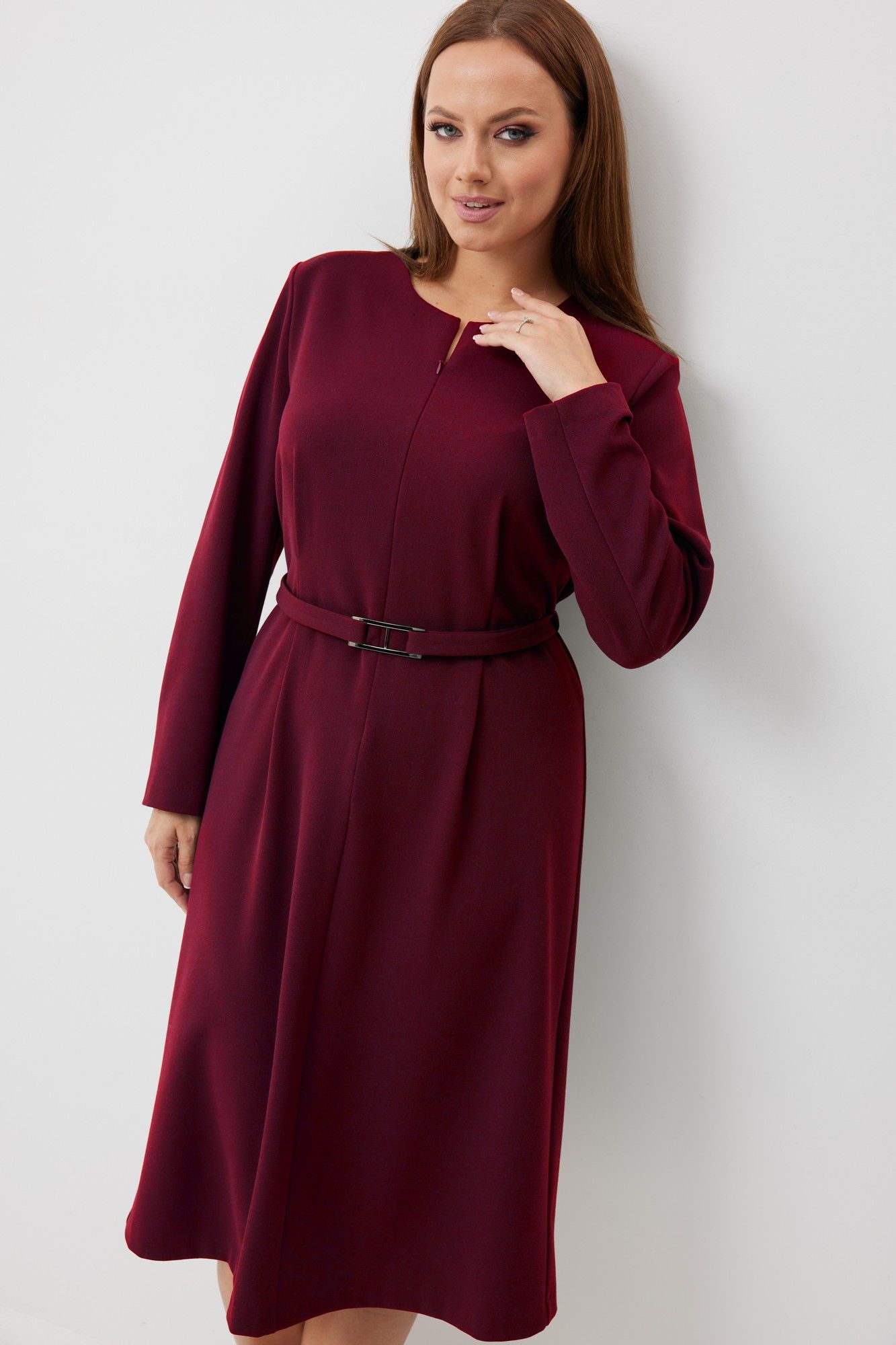 Платья Elady 4667-1 бордовый