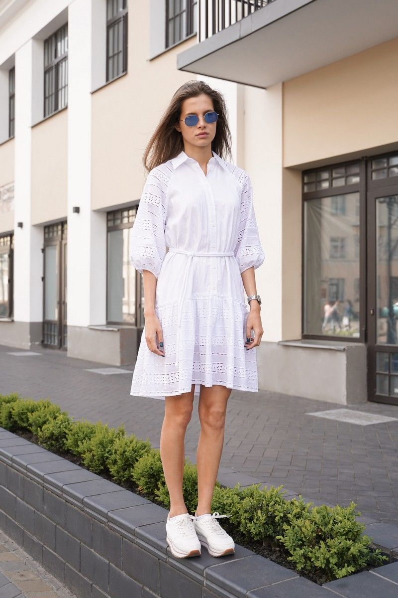 Хлопковое платье Motif