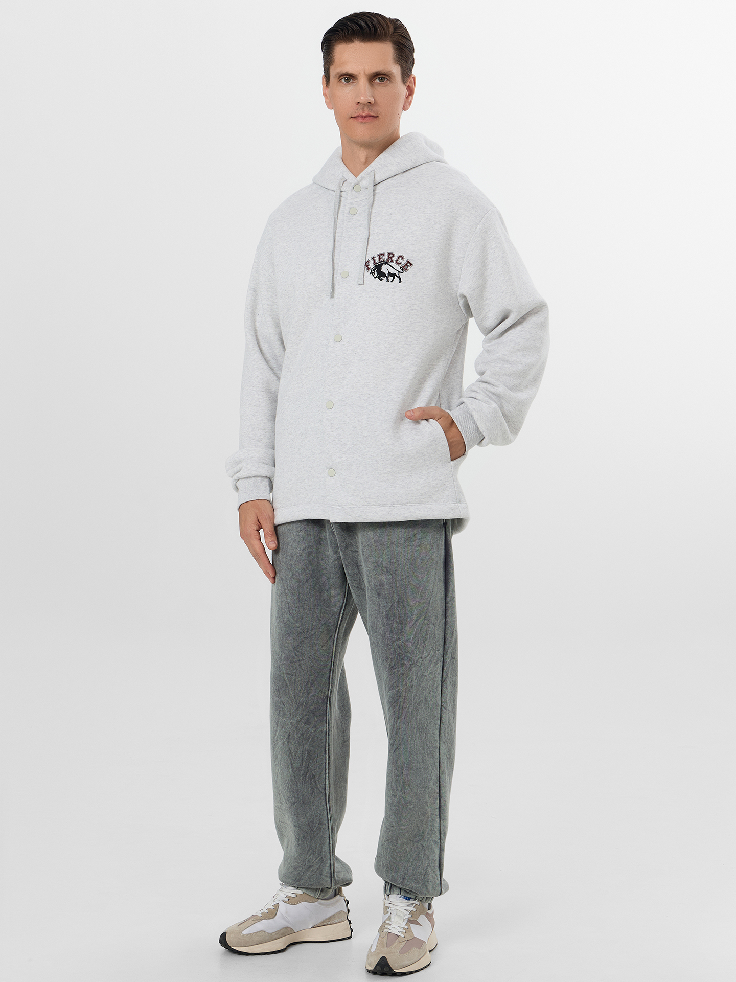 Толстовки и олимпийки Mark Formelle 121171/1/25-4893П-7П серый_меланж_4306_А_печать1_3_сл_на_дет_пер