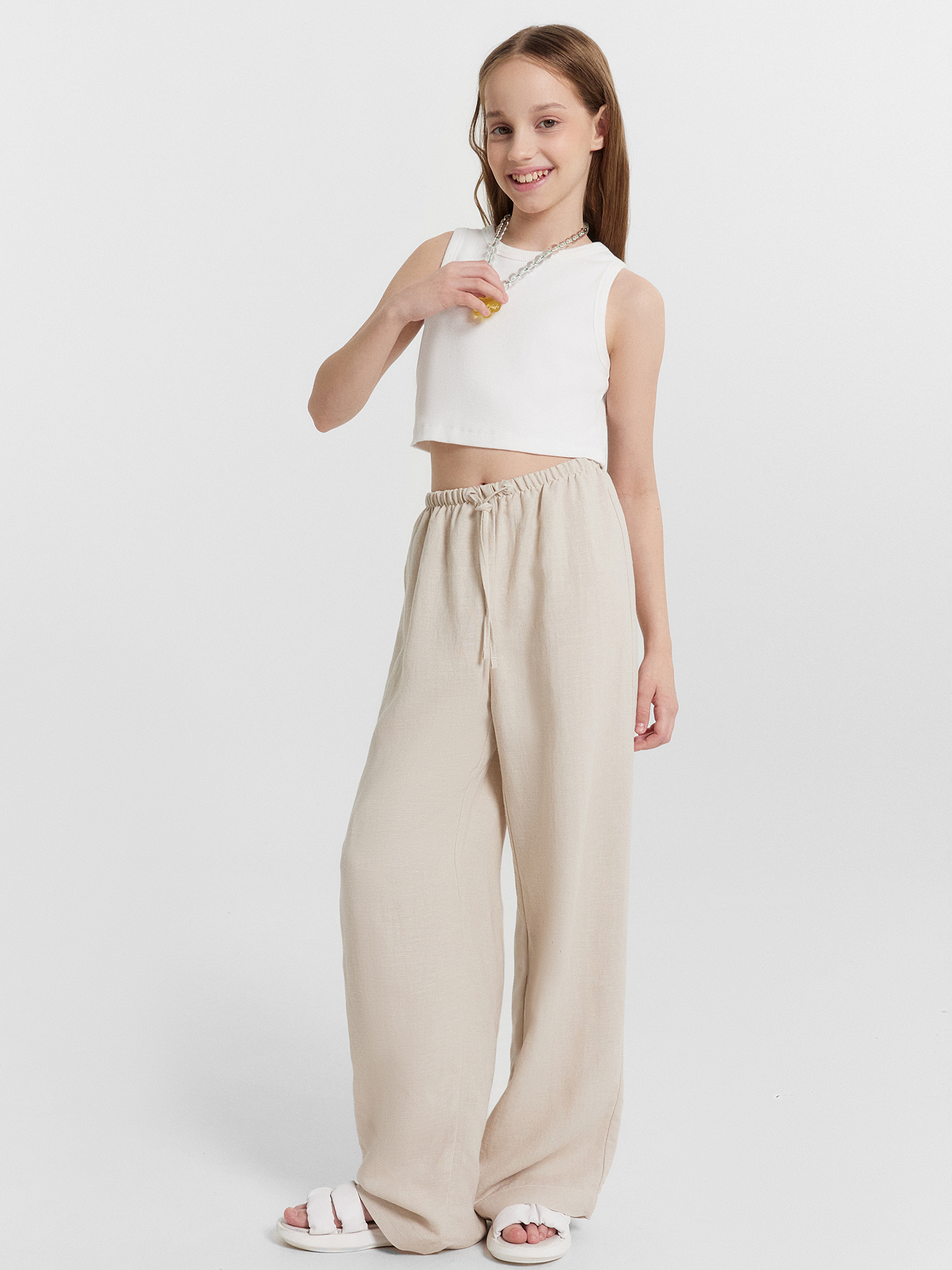 Брюки Mark Formelle 187838/24-33150Ц-9 св.молочный