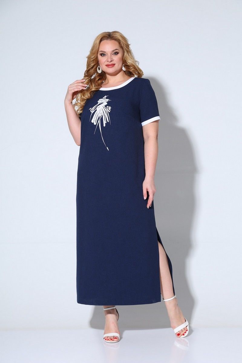 Льняное платье Ксения Стиль