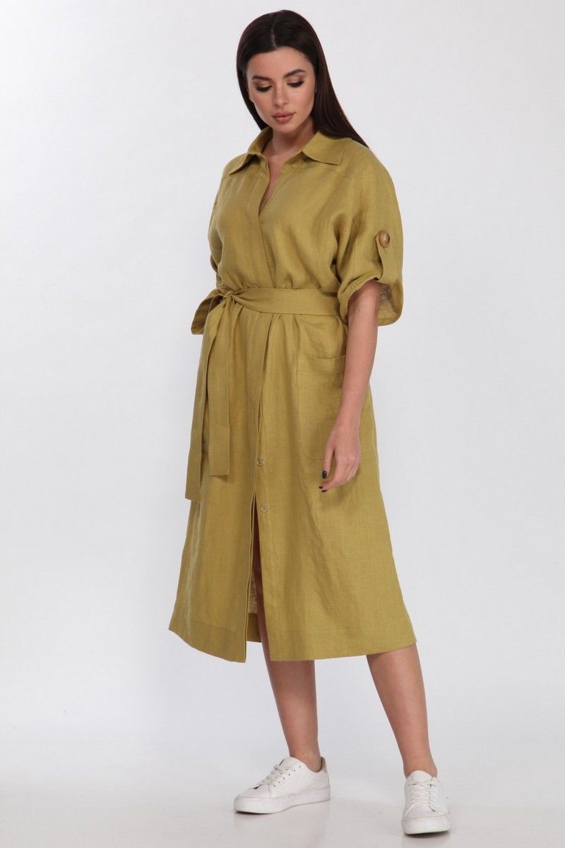 Льняное платье Faufilure