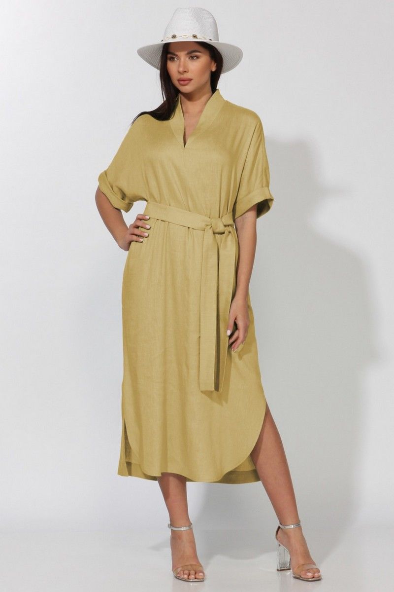 Льняное платье Faufilure