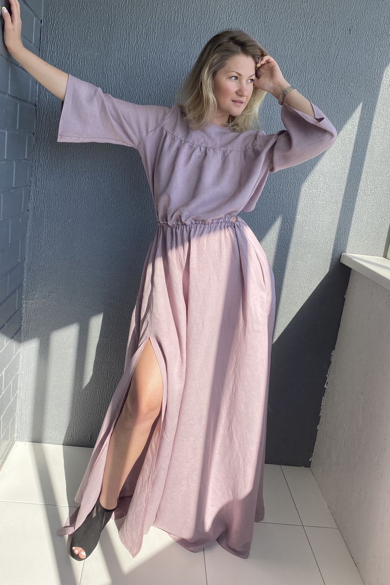 Льняное платье Pavlova