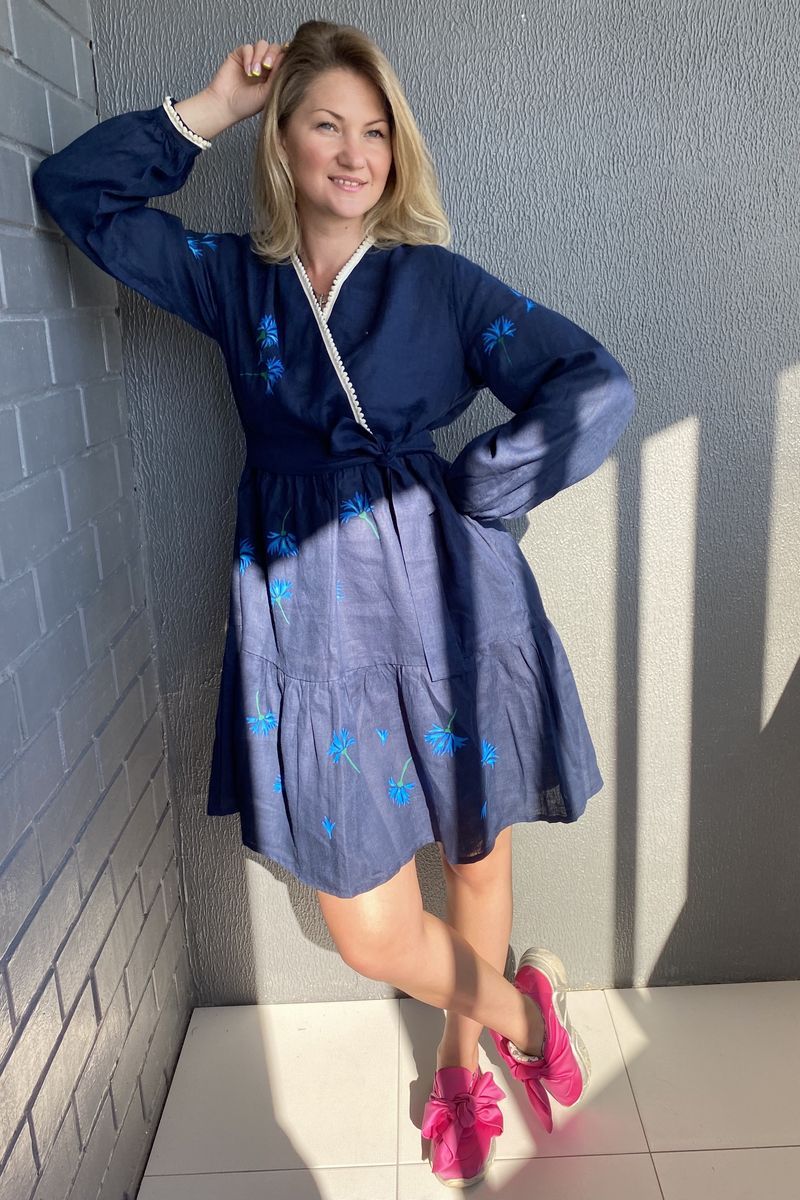 Льняное платье Pavlova