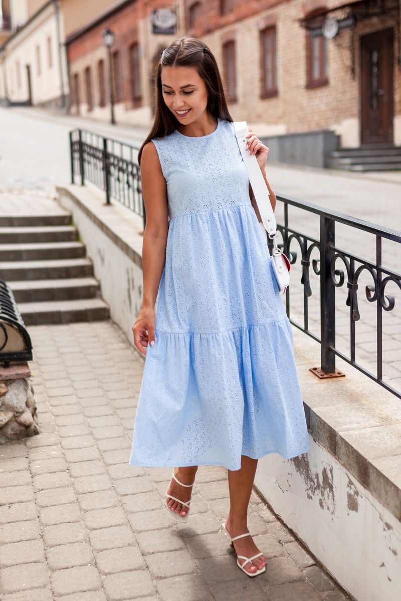 Хлопковое платье KRASA