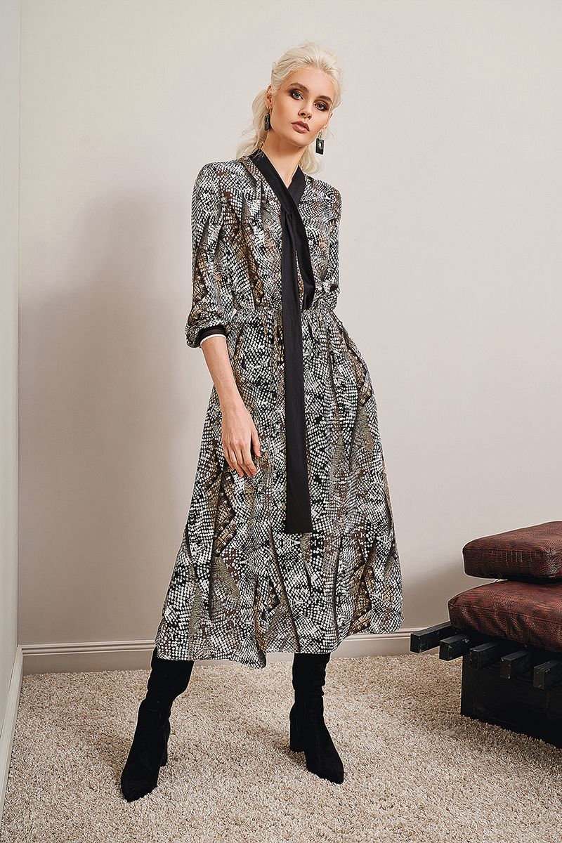 Трикотажное платье Noche mio