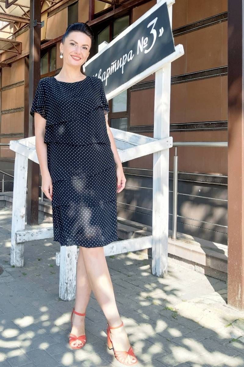 Шифоновое платье Amelia Lux