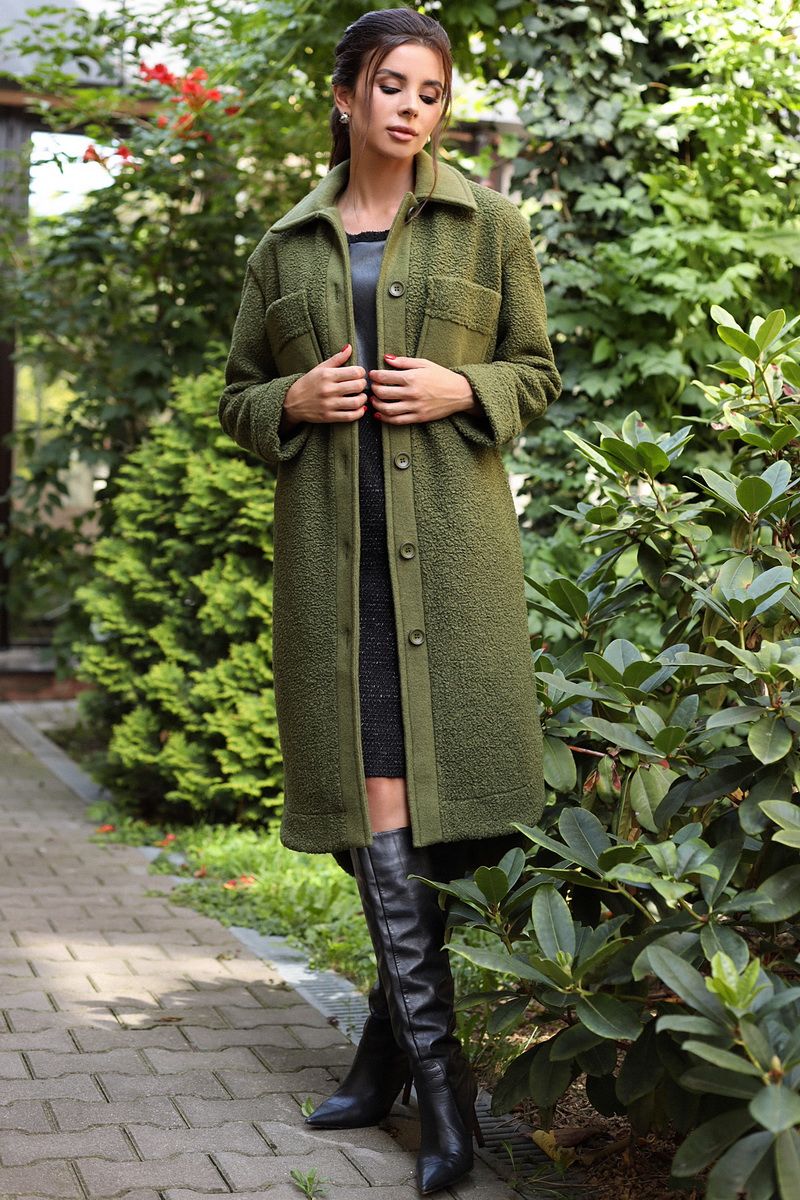 Женское пальто Мода Юрс