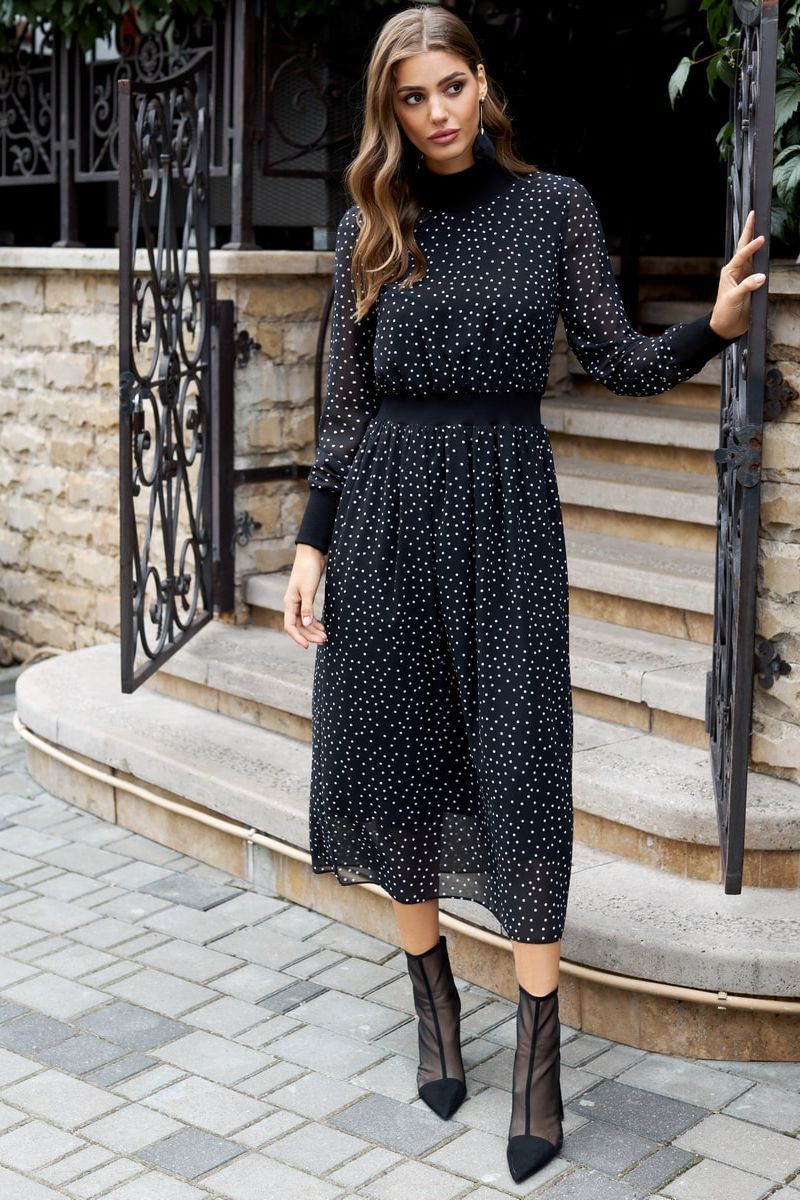 Шифоновое платье AYZE