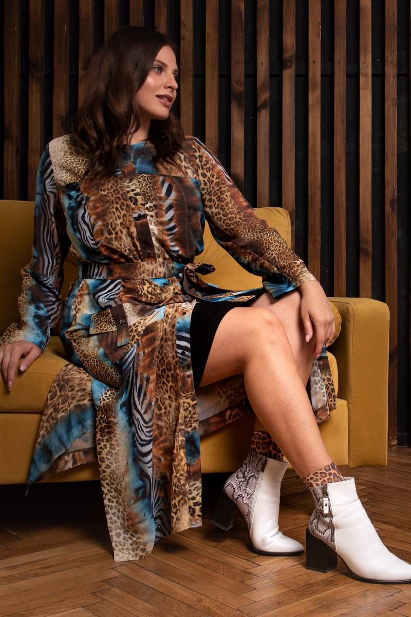 Шифоновое платье Amelia Lux