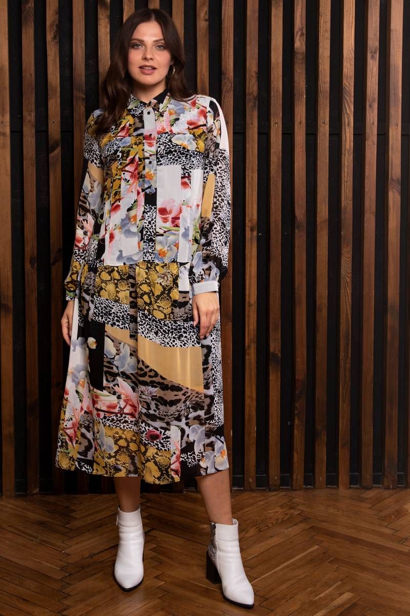 Шифоновое платье Amelia Lux