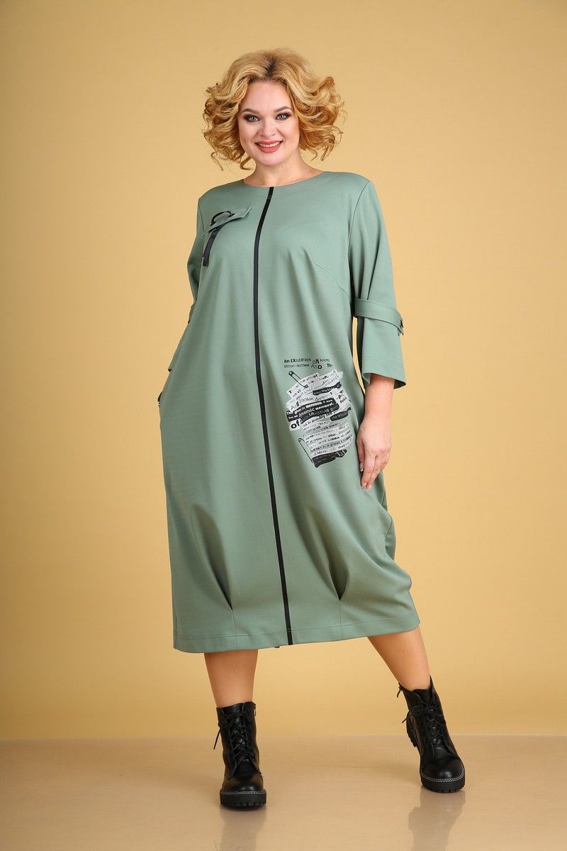 Трикотажное платье Ксения Стиль