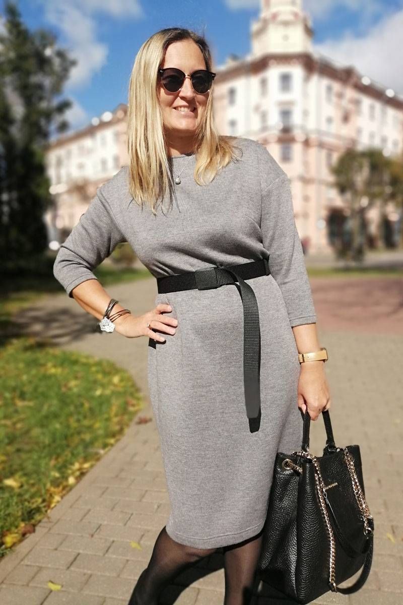 Трикотажное платье FS