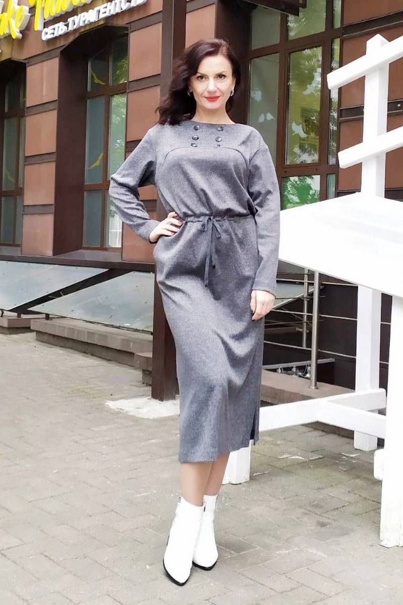 Трикотажное платье Amelia Lux