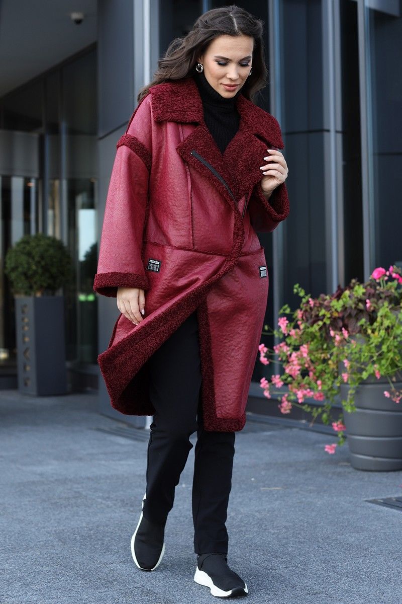 Женское пальто Мода Юрс