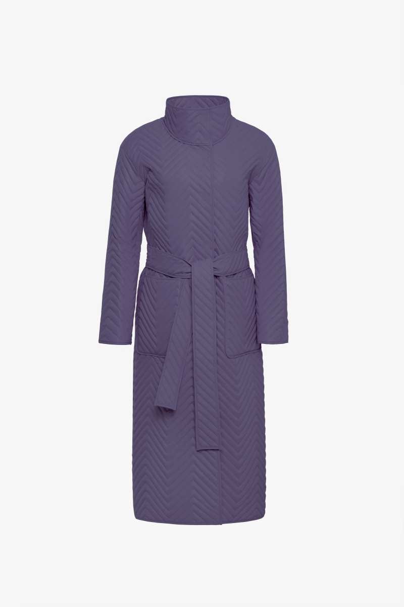 Пальто Elema 5-11648-1-170 фиолетовый