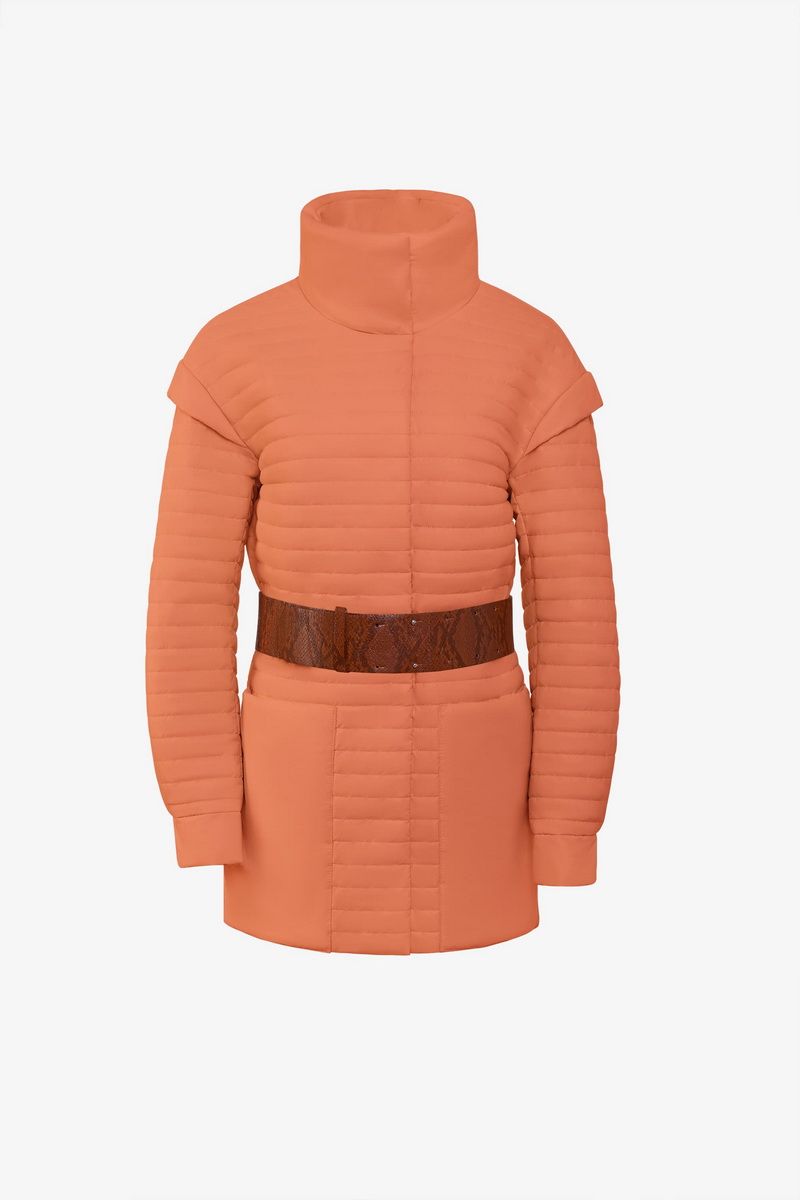 Куртки Elema 4-11837-1-164 светло-оранжевый