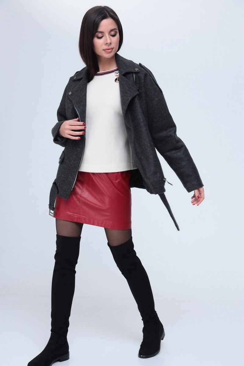 Женский комплект с полупальто T&N