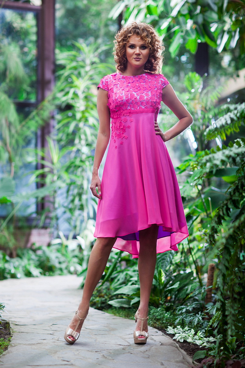 Шифоновое платье Euromoda