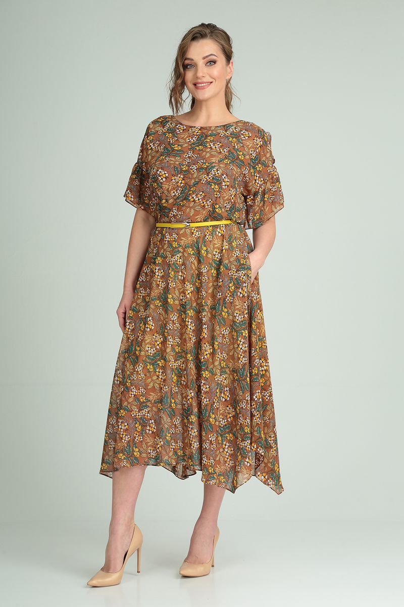 Шифоновое платье ELGA