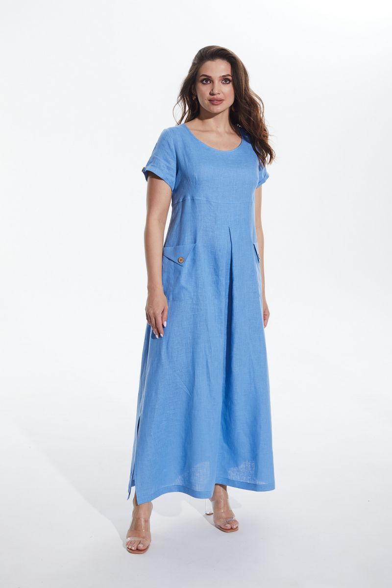 Платья MALI 422-040 голубой