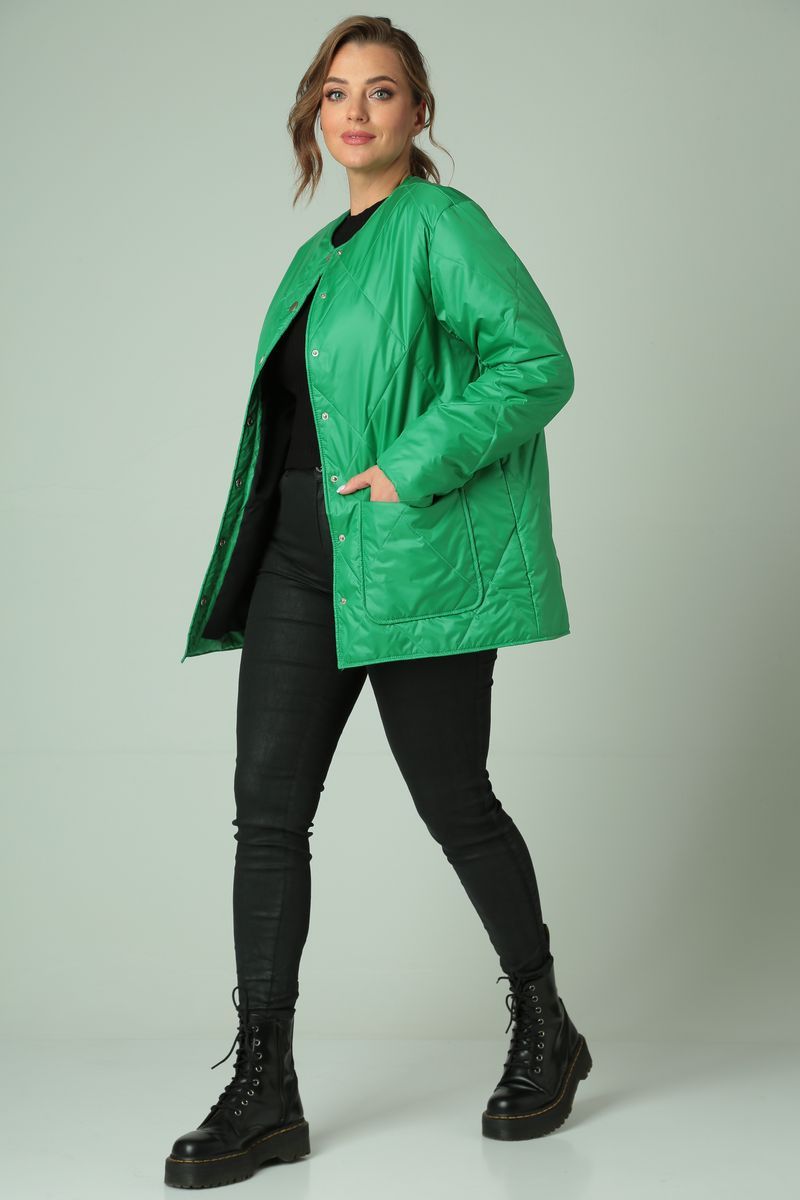 Куртки Modema м.1040/2 зеленый