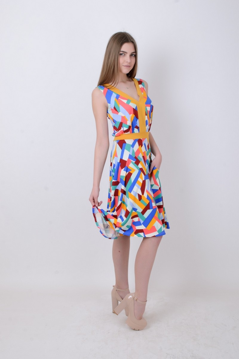 Трикотажное платье Mita