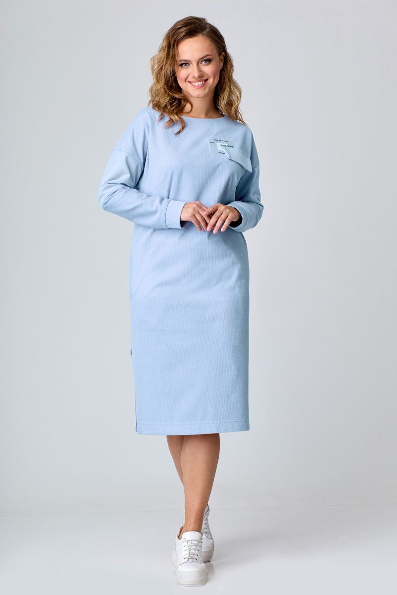 Платья Мишель стиль 1088-1 голубой