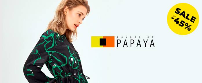 До 45% скидки на Colors of PAPAYA